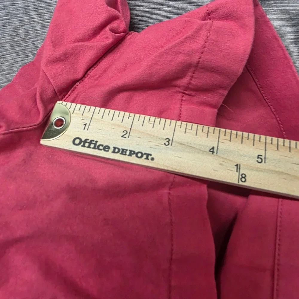 British Khaki Womens Chino Shorts Pink Size 10 Preppy Cotton Twill Casual Summer